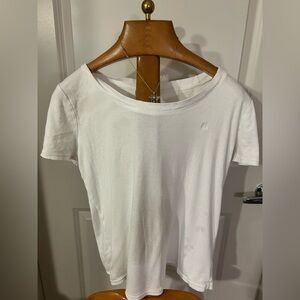 Ralph Lauren White Short Sleeve Tee size large